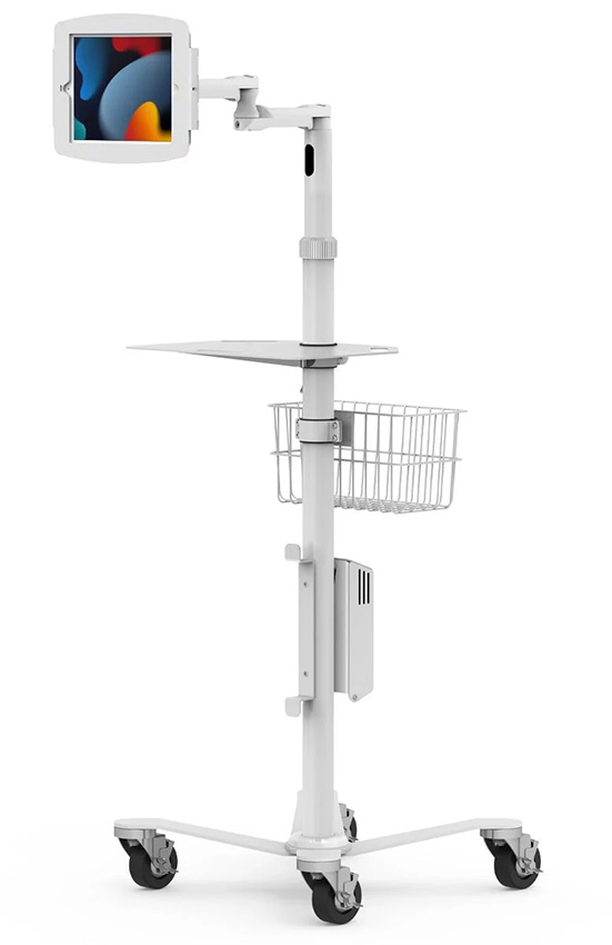 You Recently Viewed Compulocks MCRSTDEXW209IPDSW iPad 10.9in 10th Gen Space Enclosure Medical Rolling Cart Image
